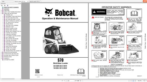 bobcat skid steer instructions|skid steer operators manual pdf.